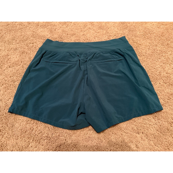 Athleta Teal Brooklyn Short 12 EUC - Picture 2 of 3